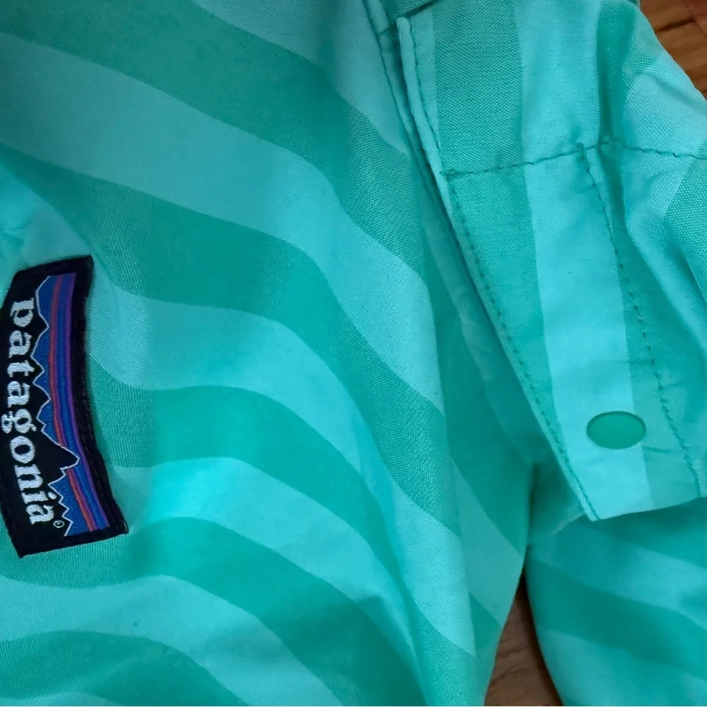 Patagonia High Sun summer Green Kids' Jacket - Picture 4 of 6